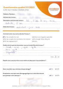 Questionnaire Qualité Nantes